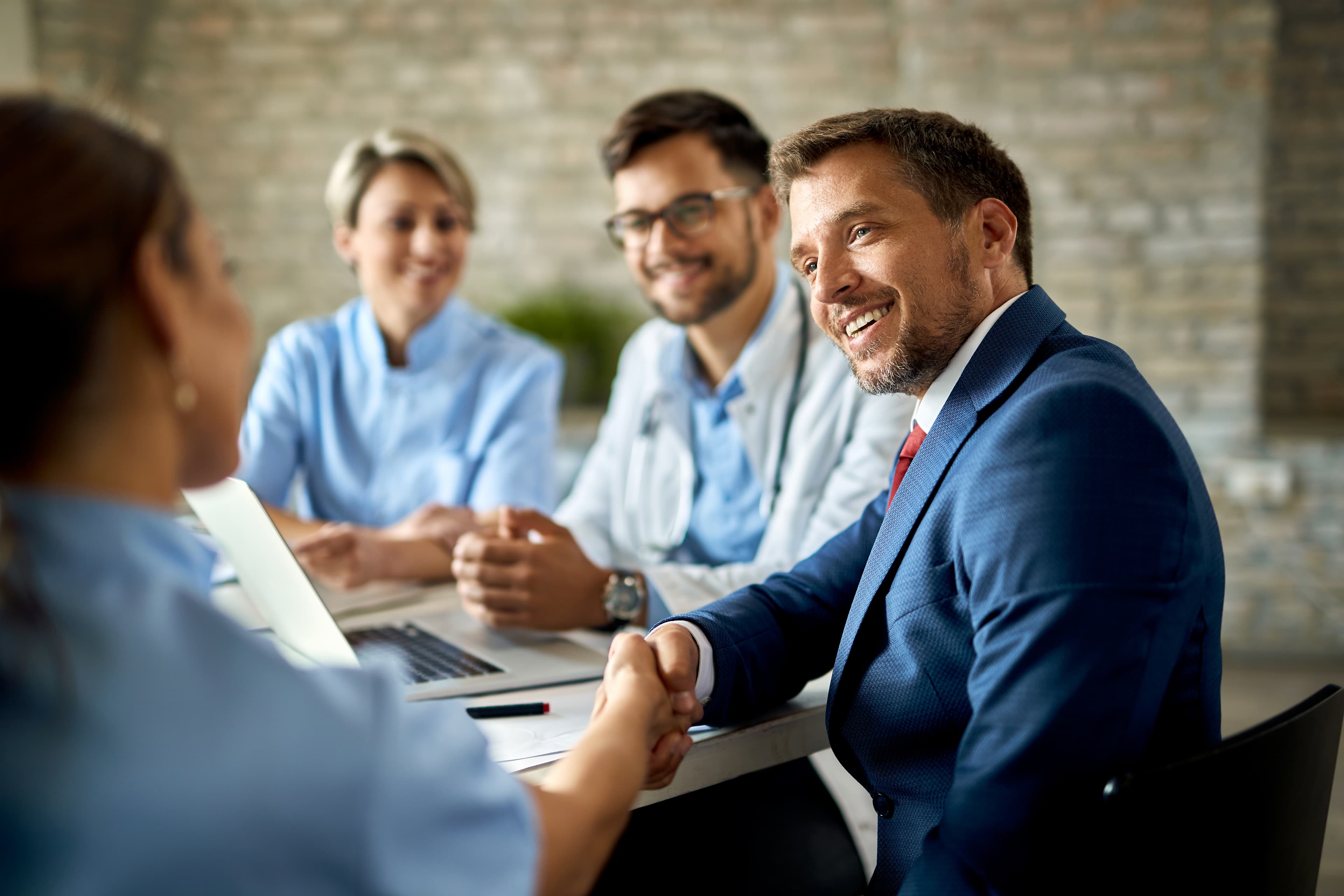 Canada Tax Reviews team meeting